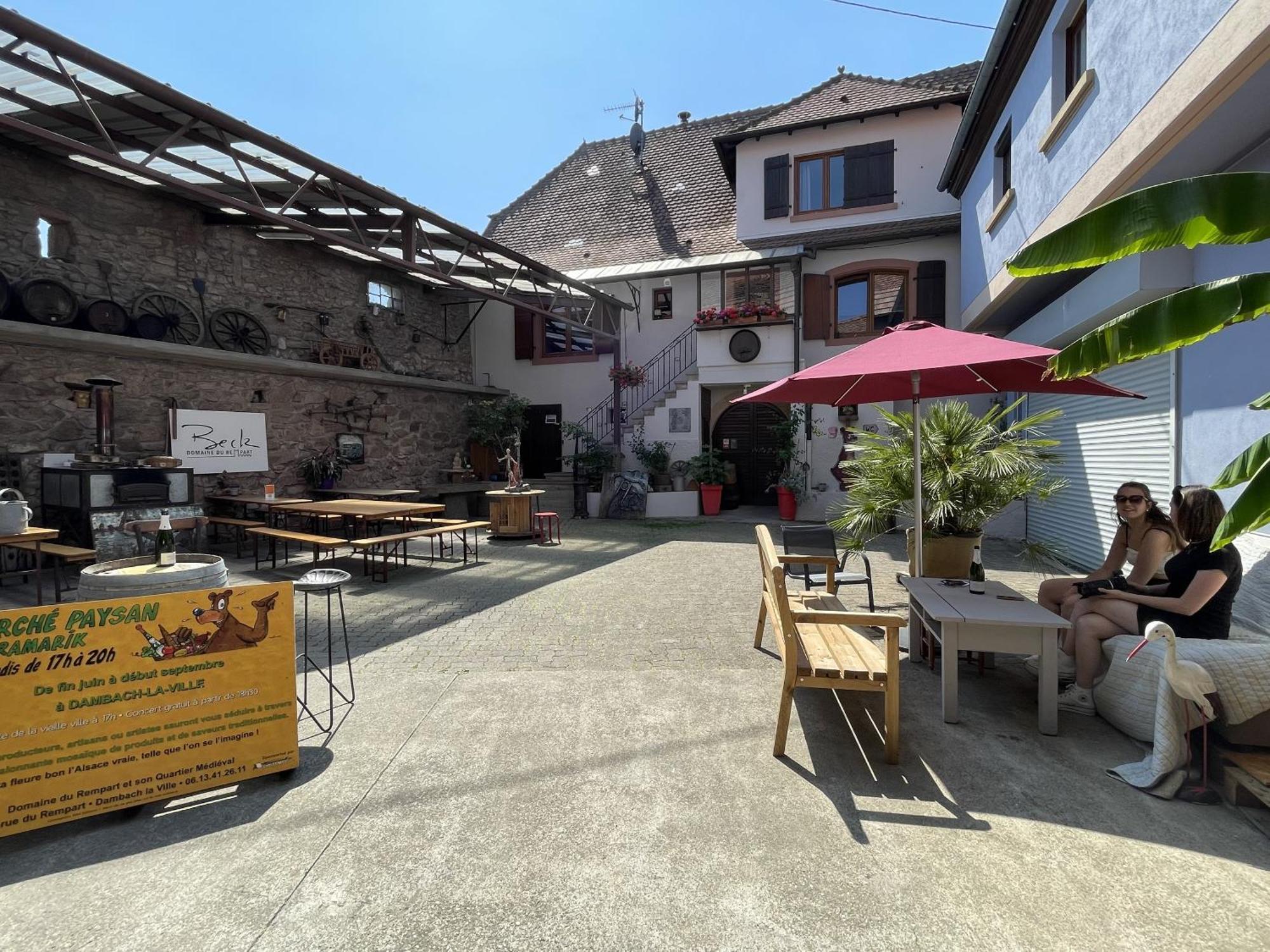 Le Refuge Du Rempart Hotel ดอมแบค-ลา-วิลล์ ภายนอก รูปภาพ
