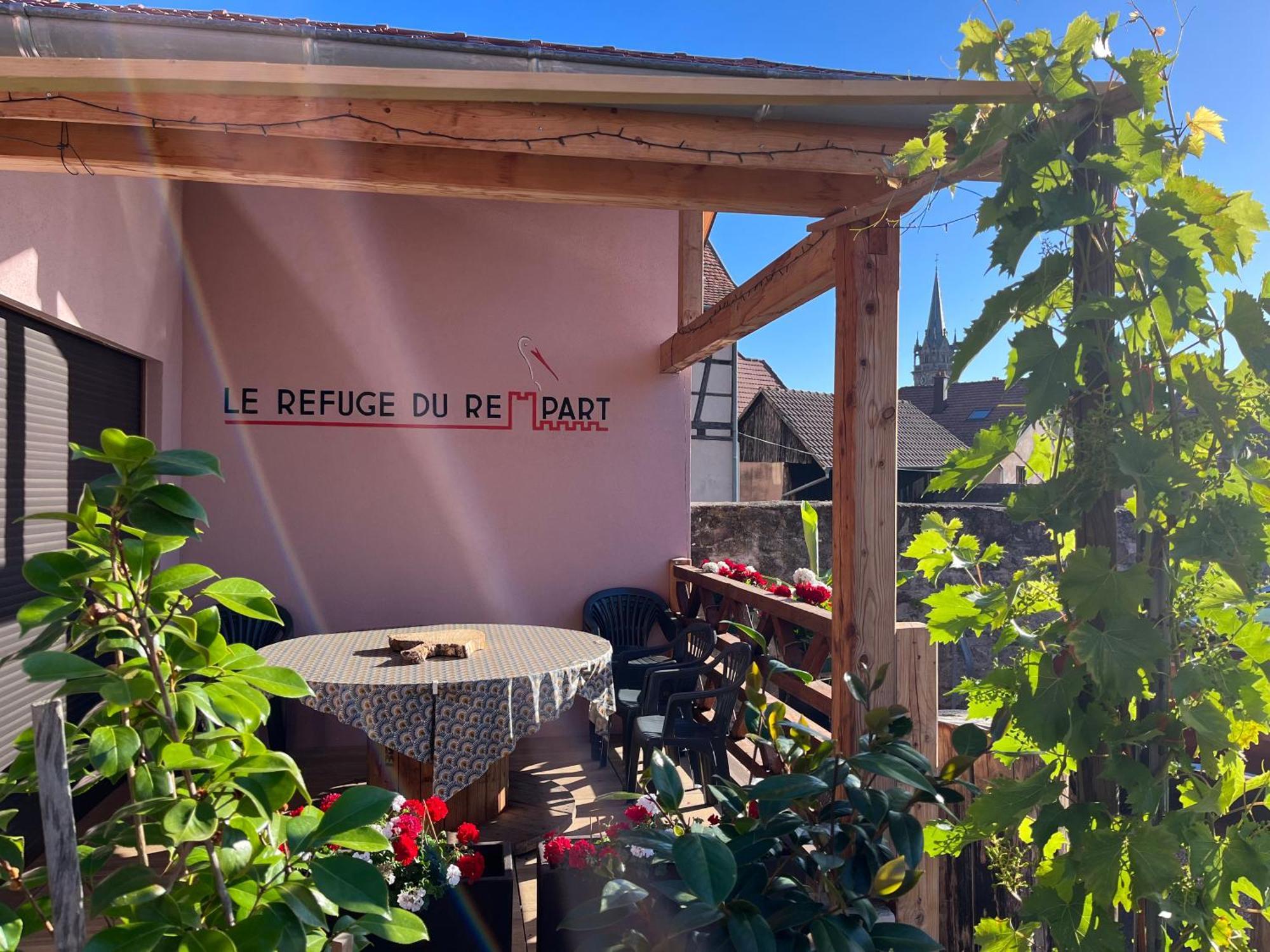 Le Refuge Du Rempart Hotel ดอมแบค-ลา-วิลล์ ห้อง รูปภาพ